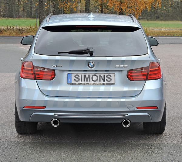 SIMONS Sportsystem 2*90 BMW F30-ser 20i/28i -06.2015