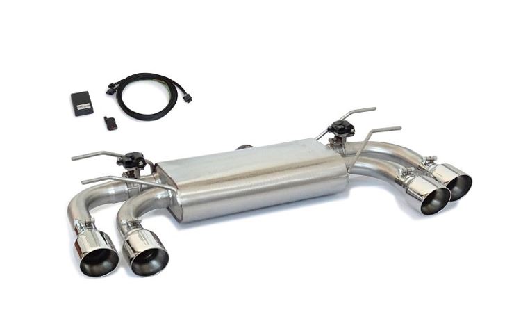 Ragazzon rear silencer with integrated electrical valves ABARTH 124 Spider 1.4T Multiair (125kW)