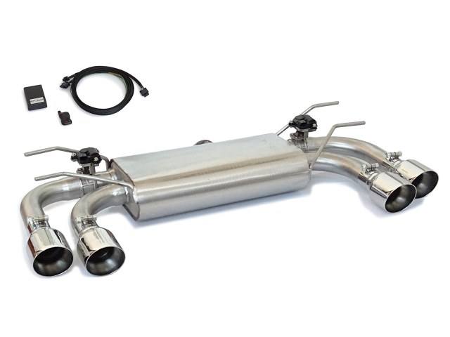 Ragazzon rear silencer with integrated electrical valves ABARTH 124 Spider 1.4T Multiair (125kW)