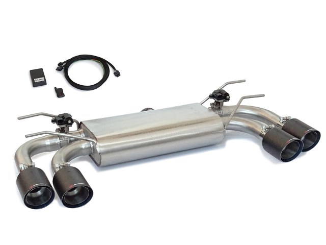 Ragazzon rear silencer with integrated electrical valves ABARTH 124 Spider 1.4T Multiair (125kW)