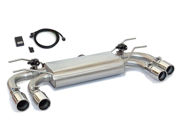 Ragazzon rear silencer with integrated electrical valves ABARTH 124 Spider 1.4T Multiair (125kW)