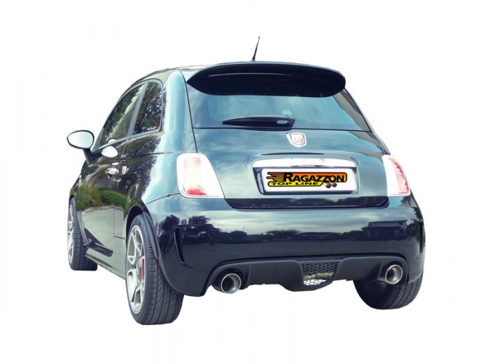Ragazzon rozsdamentes katalizátor kiiktató rész ABARTH 500 / 595 NP Abarth