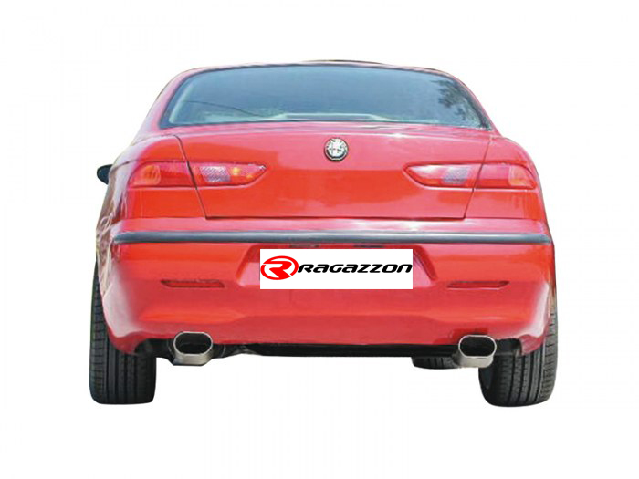 Cat replacement pipe+Ragazzon centre pipe ALFA ROMEO 156 1.9JTD