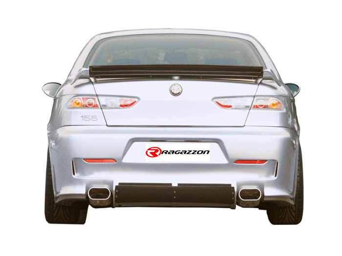 Ragazzon rear silencer ALFA ROMEO 156 2.4JTD