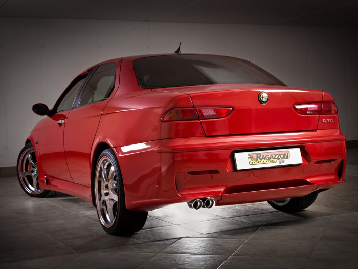 Ragazzon rozsdamentes közép kipufogódob ALFA ROMEO 156 GTA 3.2 I V6