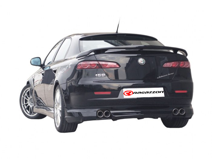 Ragazzon rear silencer ALFA ROMEO 159 1.9JTDm