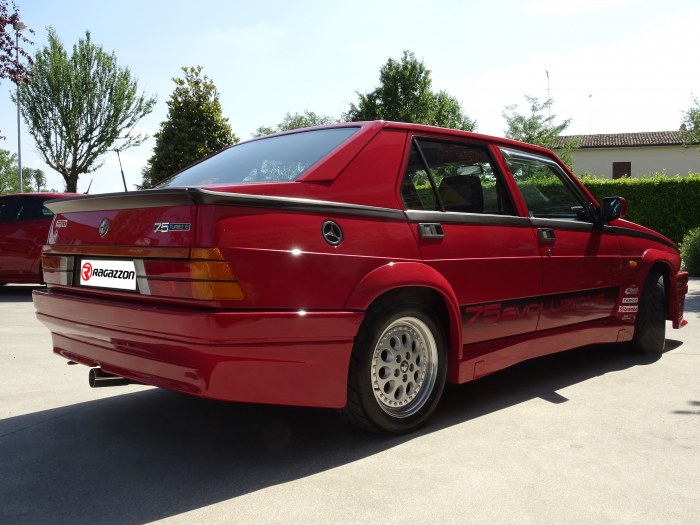 Ragazzon rozsdamentes hátsó kipufogó ALFA ROMEO 75 1.8 Turbo