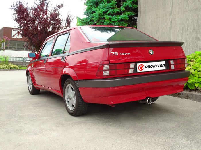 Ragazzon rozsdamentes közép kipufogódob   ALFA ROMEO 75 2.0 Twin Spark