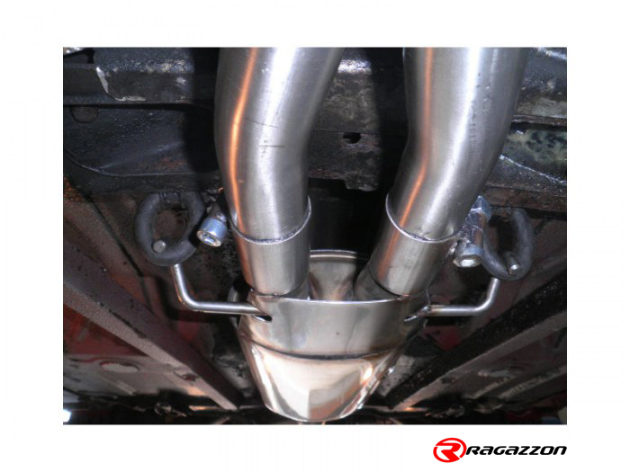 Ragazzon rear silencer ALFA ROMEO 75 2.5 V6 - 3.0i V6