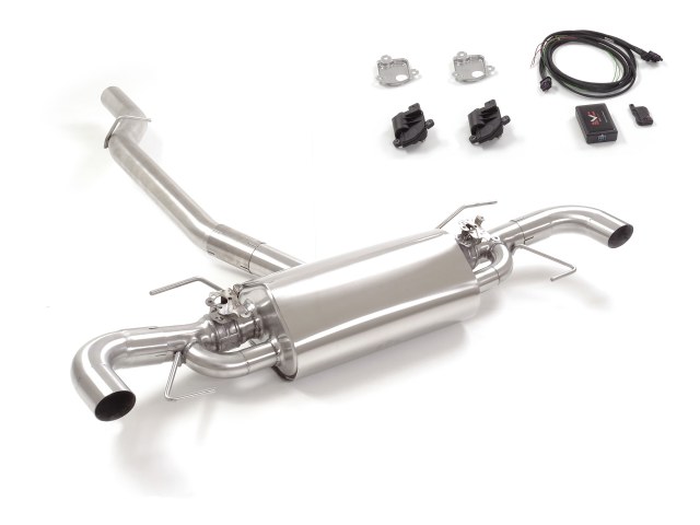 Ragazzon rear silencer with integrated electrical valves  ALFA ROMEO Giulia 2.0 Turbo (147kW)