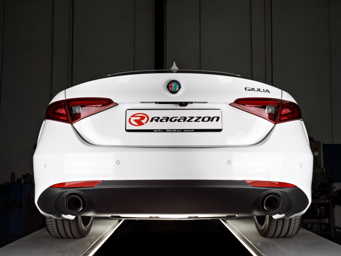 Ragazzon Exhaust Connecting Sleeve ALFA ROMEO Giulia 2.0 Turbo 147kW