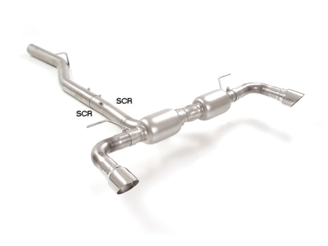 Ragazzon rear silencer with Sport Line tail pipe ALFA ROMEO Giulia 2.2TD (154kW)