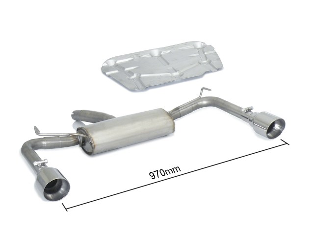 Ragazzon rear silencer ALFA ROMEO Giulietta 1.4TB (110kW)