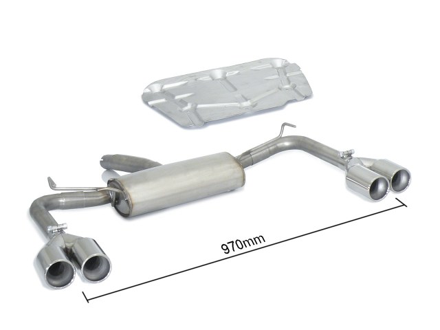 Ragazzon rear silencer ALFA ROMEO Giulietta 1.4TB (110kW)