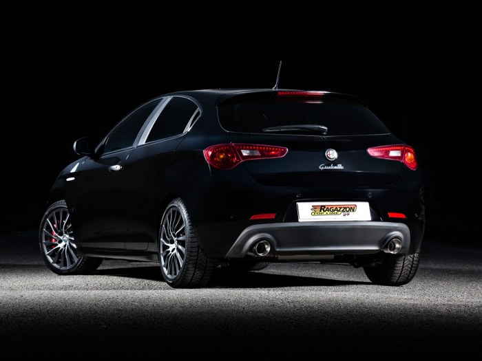 Ragazzon rozsdamentes közép kipufogódob 200 cellás katalizátorral  ALFA ROMEO Giulietta 1750TB (172,5kW)