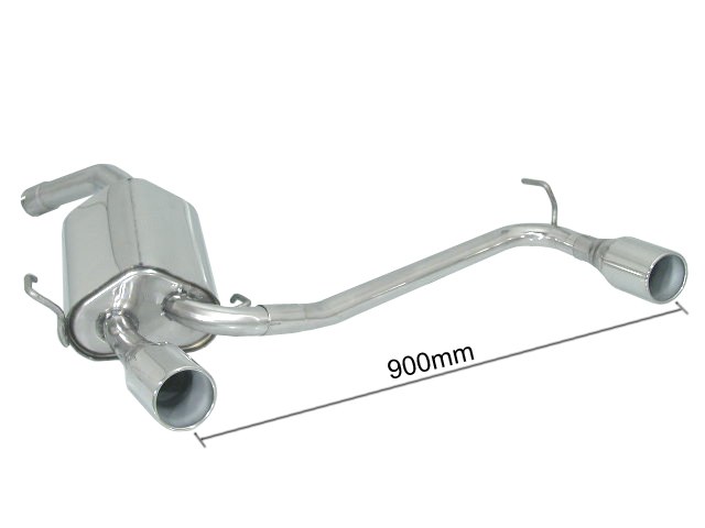 Ragazzon rear silencer ALFA ROMEO GT 1.9JTD - 1.9JTDm (110kW)