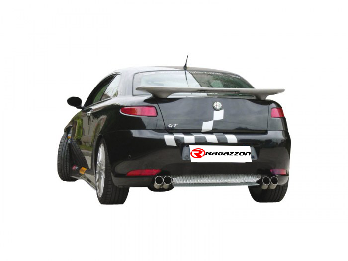 Ragazzon rozsdamentes közép kipufogódob ALFA ROMEO GT 3.2 V6 24V (177kW)