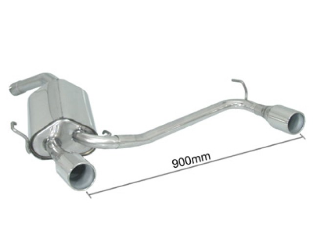 Ragazzon rear silencer ALFA ROMEO GT 3.2 V6 24V (177kW)