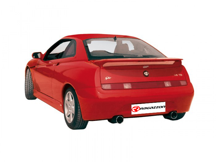 Ragazzon rozsdamentes közép kipufogódob ALFA ROMEO GTV /SPIDER 2.0 V6 Turbo (148Kw)