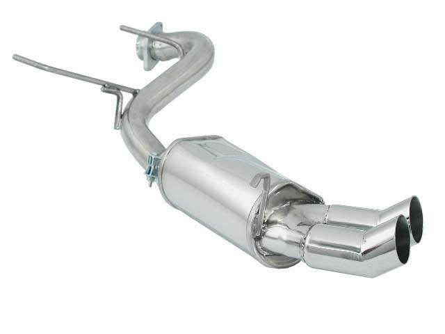 Ragazzon rear silencer with DTM tail pipe ALFA ROMEO GTV /SPIDER 2.0 V6 Turbo (148Kw)