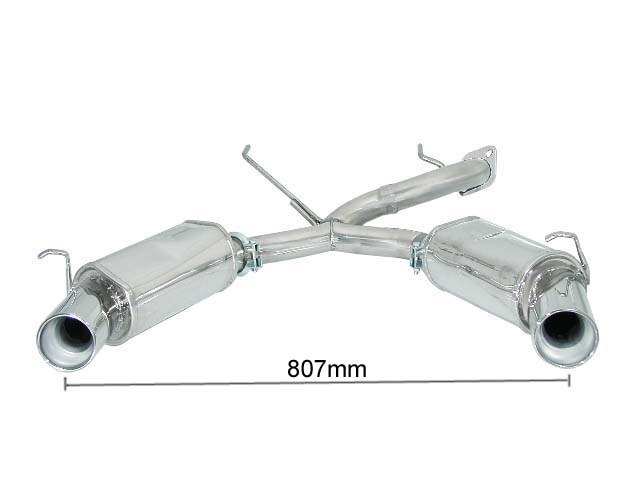 Ragazzon rear silencer ALFA ROMEO GTV /SPIDER 2.0 V6 Turbo (148Kw)