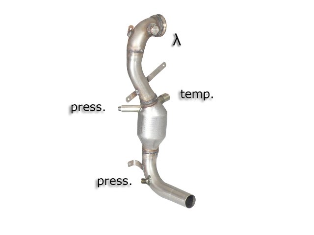 Ragazzon cat replacement+particulate filter replacement pipe ALFA ROMEO MiTo 1.3 JTDm (70kW)