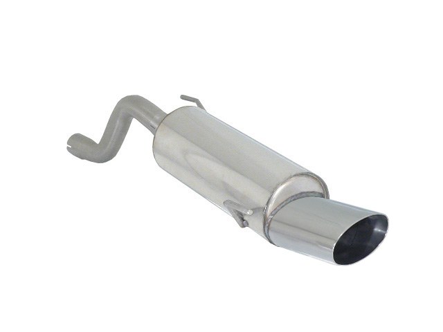 Ragazzon rear silencer with oval Sport Line tail pipe ALFA ROMEO MiTo 1.4 (58kW)