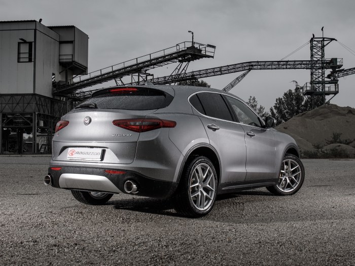 Ragazzon kipufogó szűkítő adapter csőtoldat ALFA ROMEO Stelvio 2.0 Turbo 206kW