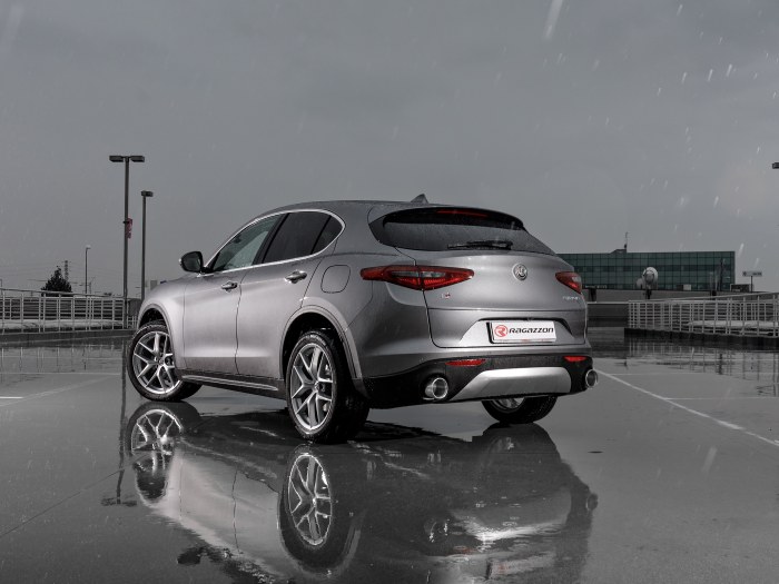 Ragazzon kipufogó szűkítő adapter csőtoldat ALFA ROMEO Stelvio 2.0 Turbo 206kW