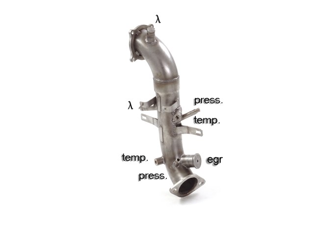 Ragazzon cat replacement pipe ALFA ROMEO Stelvio 2.0 Turbo (206kW)