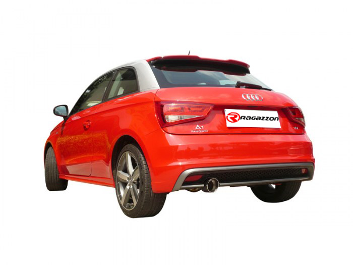 Ragazzon cat replacement+particulate filter replacement pipe AUDI A1 1.6TDi DPF