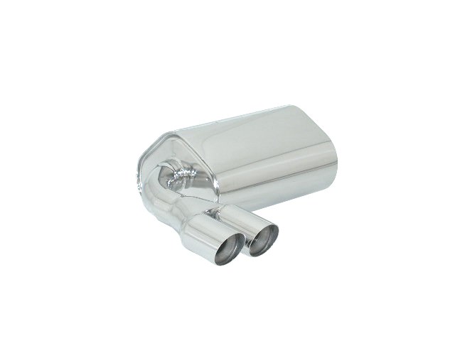 Ragazzon rear silencer round with Sport Line tail pipe AUDI A3 2.0TFSI