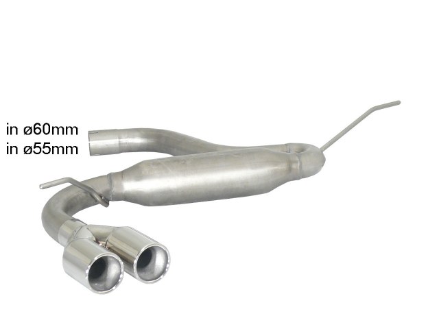 Ragazzon rear silencer AUDI A3 2.0TDi