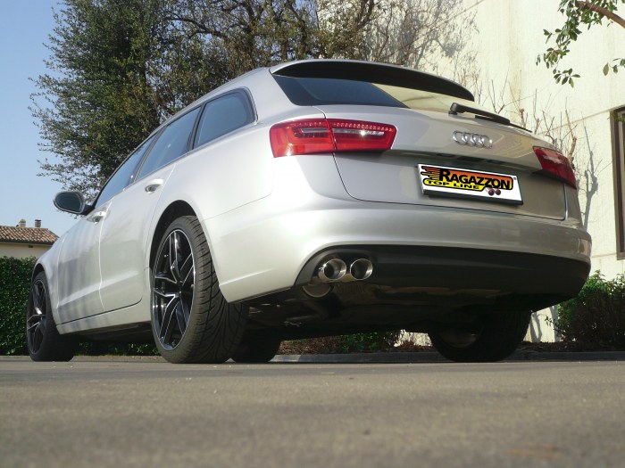 Ragazzon rear silencer AUDI A6 2.0TDi