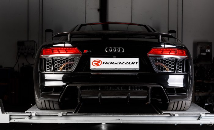 Ragazzon rear silencer AUDI R8 5.2FSI V10