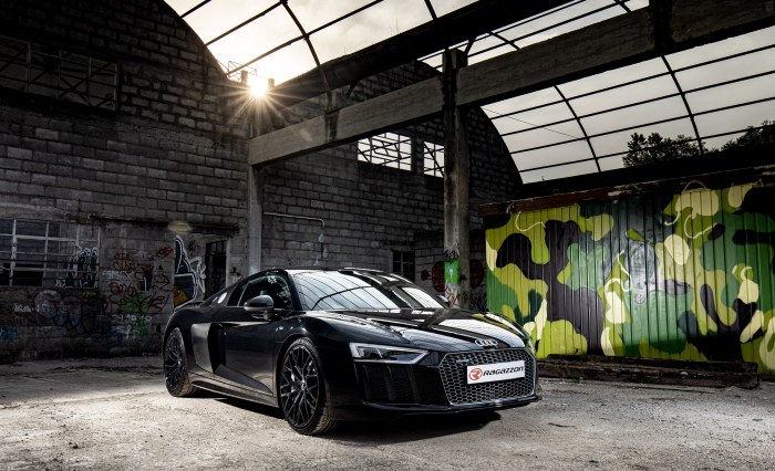 Ragazzon rozsdamentes hátsó kipufogó AUDI R8 5.2FSI V10