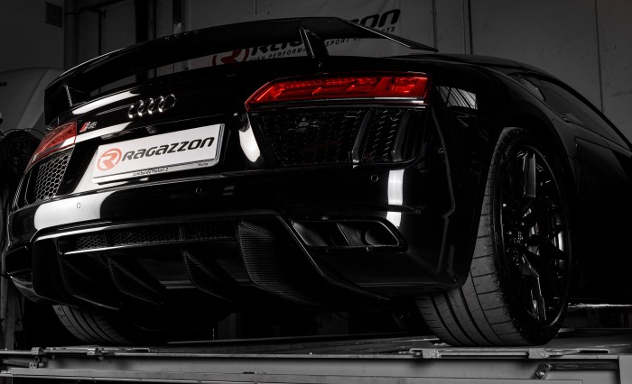 Ragazzon rear silencer AUDI R8 5.2FSI V10