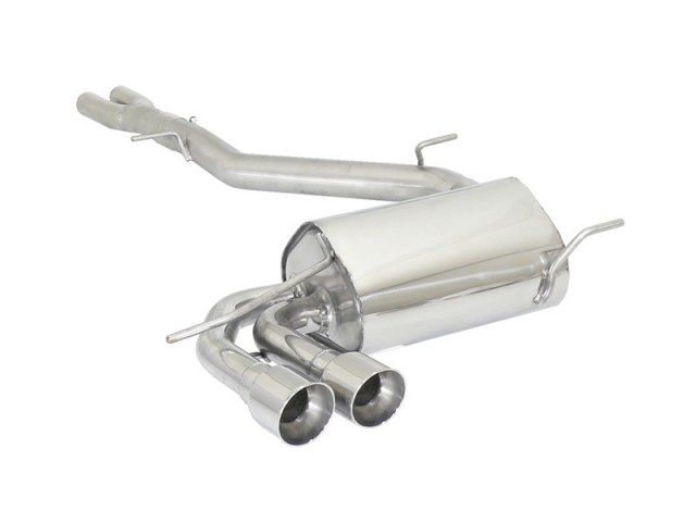Ragazzon rear silencer with left/right double round with Sport Line tail pipe  AUDI RS3 2.5TFSI