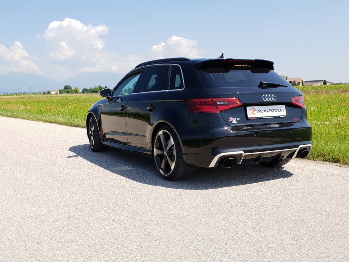 Downpipe with 300cpsi catalyst  AUDI RS3 2.5TFSI