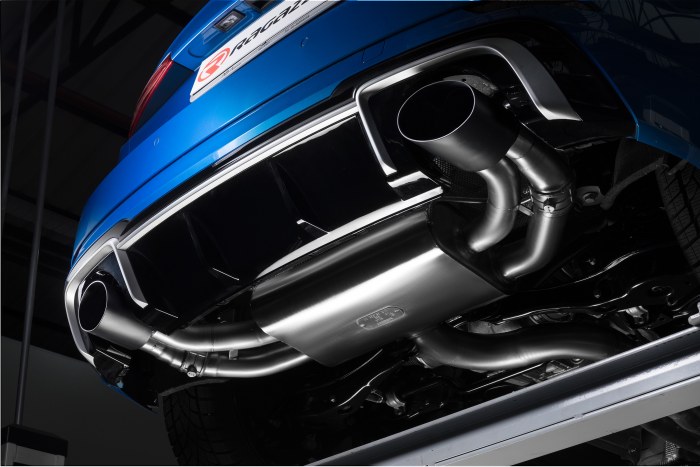 Downpipe with 300cpsi catalyst AUDI RS3 2.5TFSI