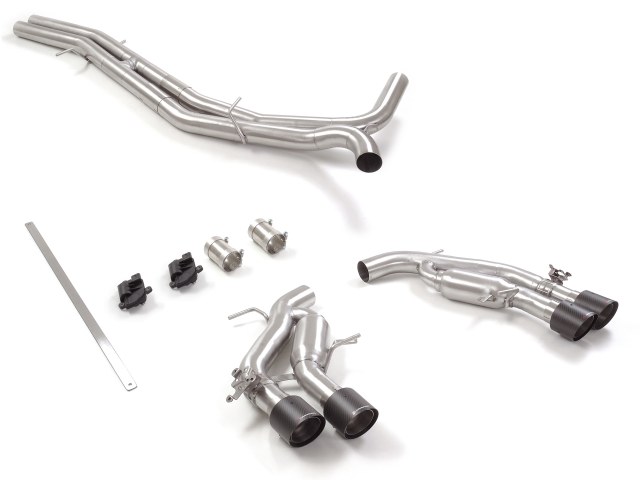 Ragazzon centre pipe+rear silencer left/right AUDI RS6 4.0TFSI V8