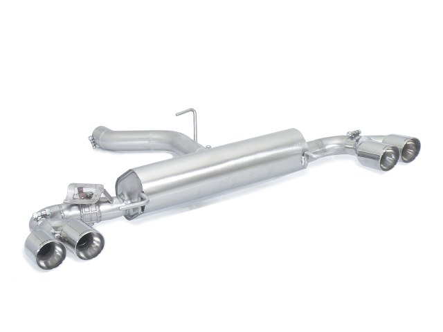 Ragazzon rear silencer round with Sport Line tail pipe  AUDI S1 2.0TFSI (170kW)