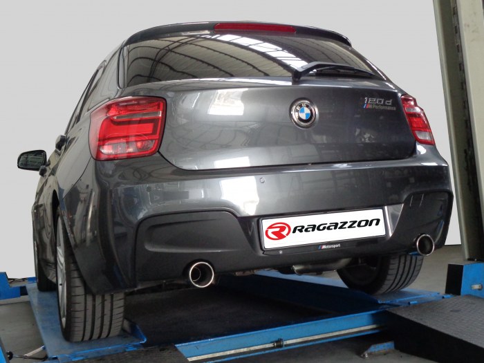 Catalyst group+Ragazzon particulate filter replacement pipe  BMW Series-1 (F20 F21) 114d (70kW-N47)