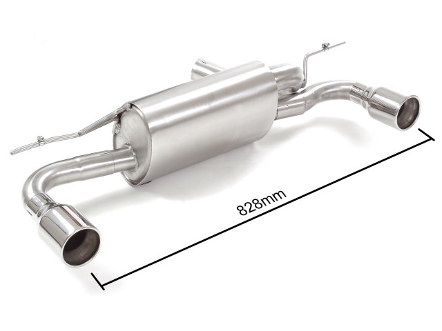 Ragazzon rear silencer  BMW Series-1 (F20 F21) 116i (80kW-B38)