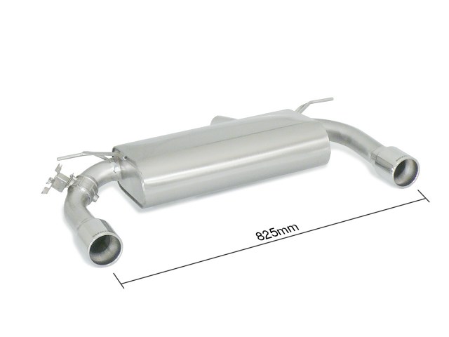 Ragazzon rear silencer  BMW Series-4 (F32 F33 F36) 428i (N26 180kW)