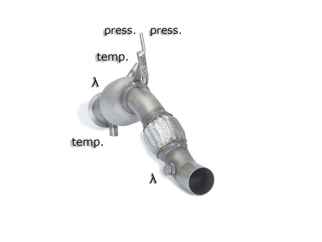 Catalyst group+Ragazzon particulate filter replacement pipe  BMW Series-4 (F32 F33 F36) 435D xDrive (230kW)