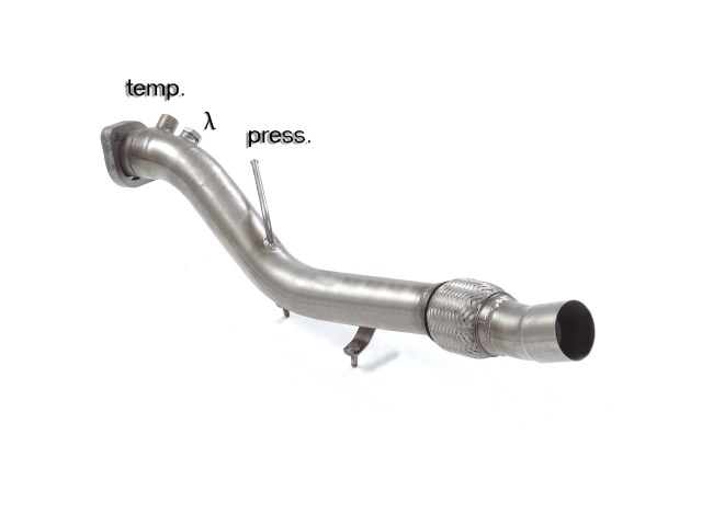 Ragazzon cat replacement pipe  BMW Series-5 (E60 E61) 520D (120/130kW)