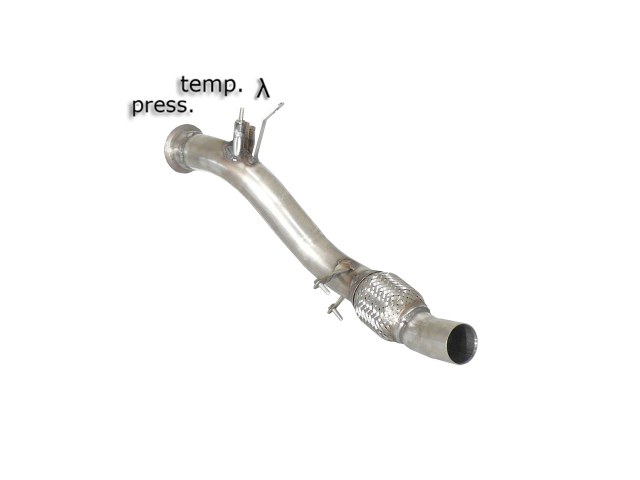Ragazzon cat replacement+particulate filter replacement pipe BMW Series-5 (E60 E61) 520D (120/130kW)