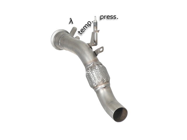 Ragazzon cat replacement+particulate filter replacement pipe BMW Series-5 (F10 F11) 520d (135/150kW)