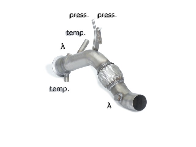 Ragazzon rozsdamentes katalizátor és részecskeszűrő kiiktató egység  BMW Series-5 (F10 F11) 530d-530dX (190kW) Ragazzon rozsdamentes katalizátor és részecskeszűrő kiiktató egység  BMW Series-5 (F10 F11) 530d-530dX (190kW)